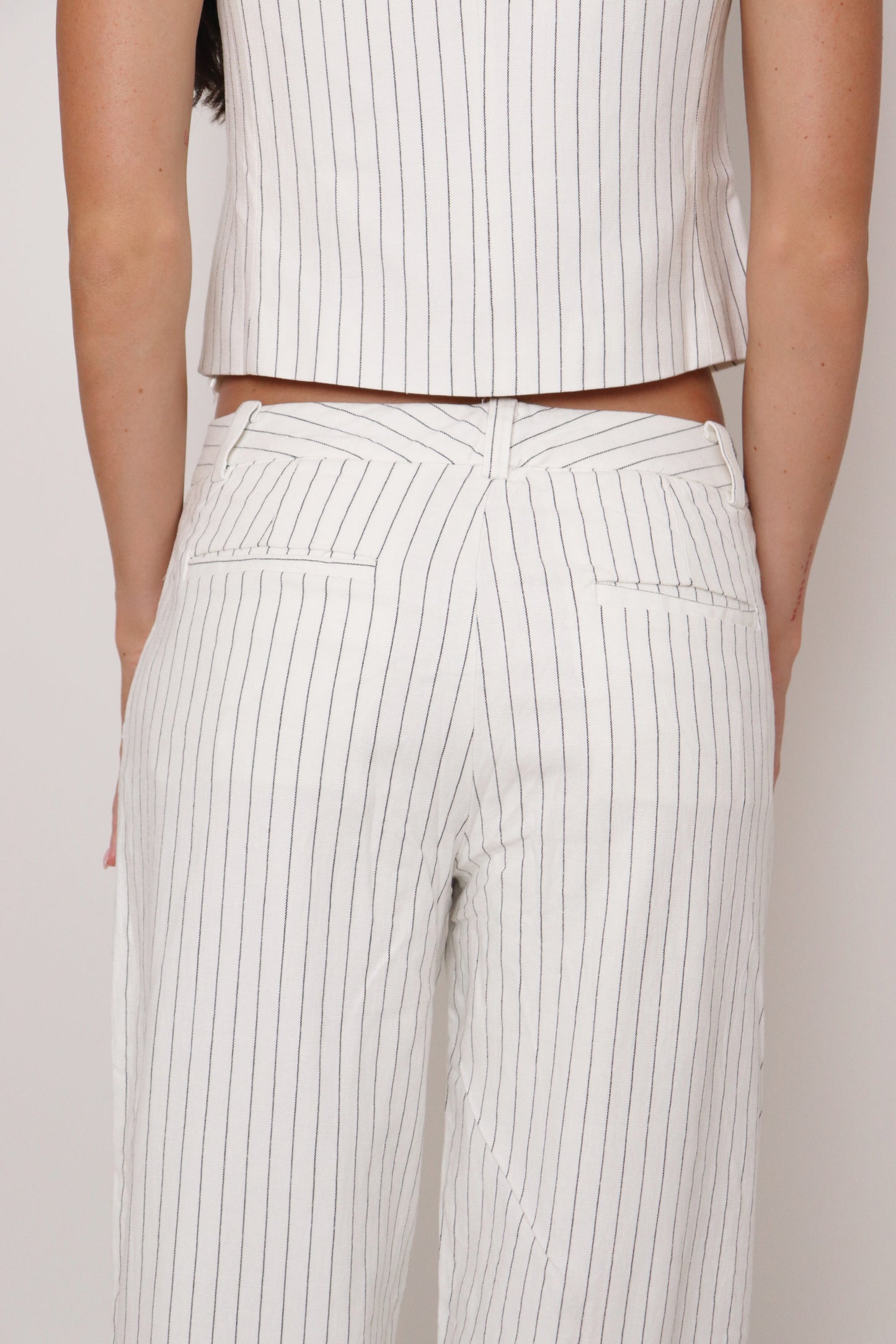 Pinstriped Trouser