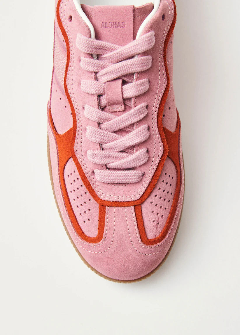 ALOHAS Rife Sea Pink Leather Sneakers