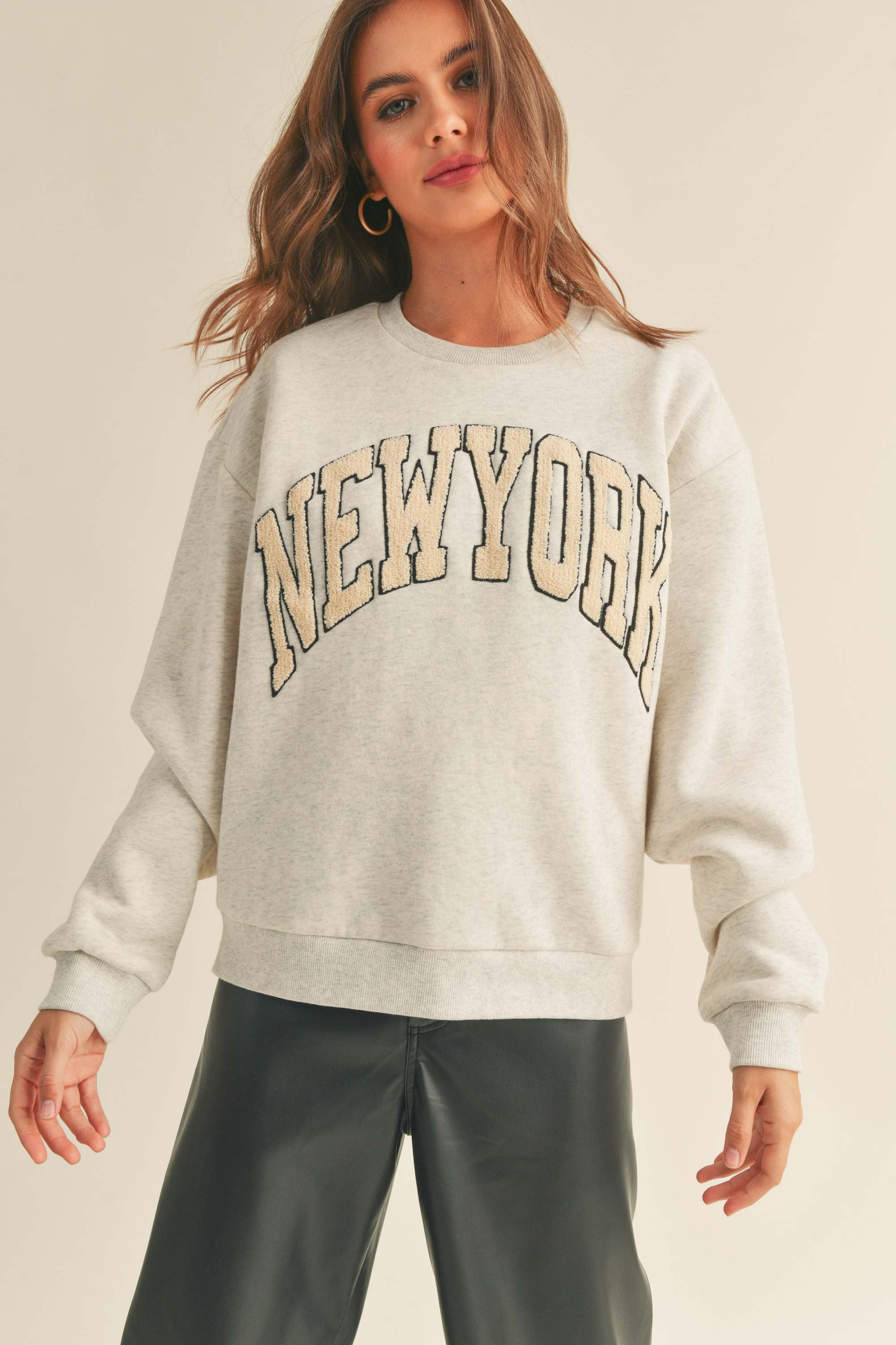 Sweatshirt nyc best sale